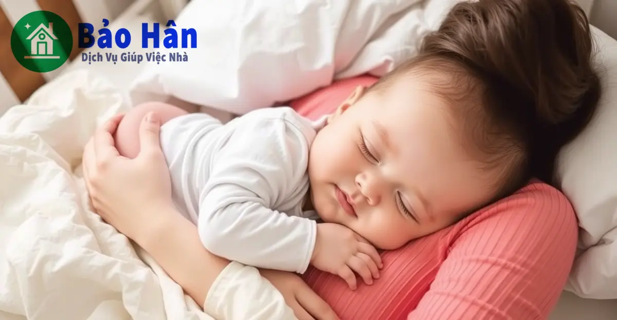 làm sao để bé ngủ xuyên đêm