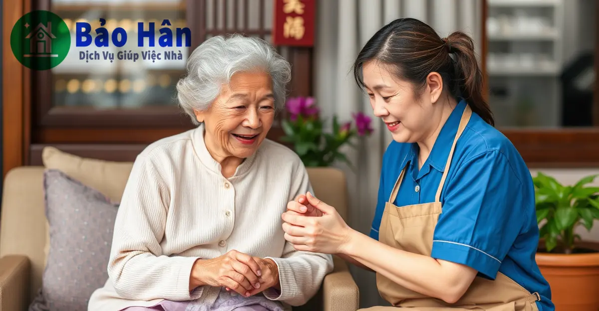 chăm sóc người già hiệu quả tại nhà