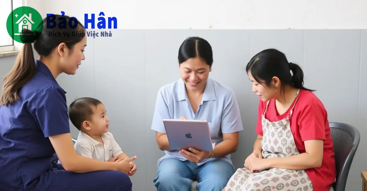 đánh giá chương trình đào tạo vú em chuyên nghiệp tại TPHCM