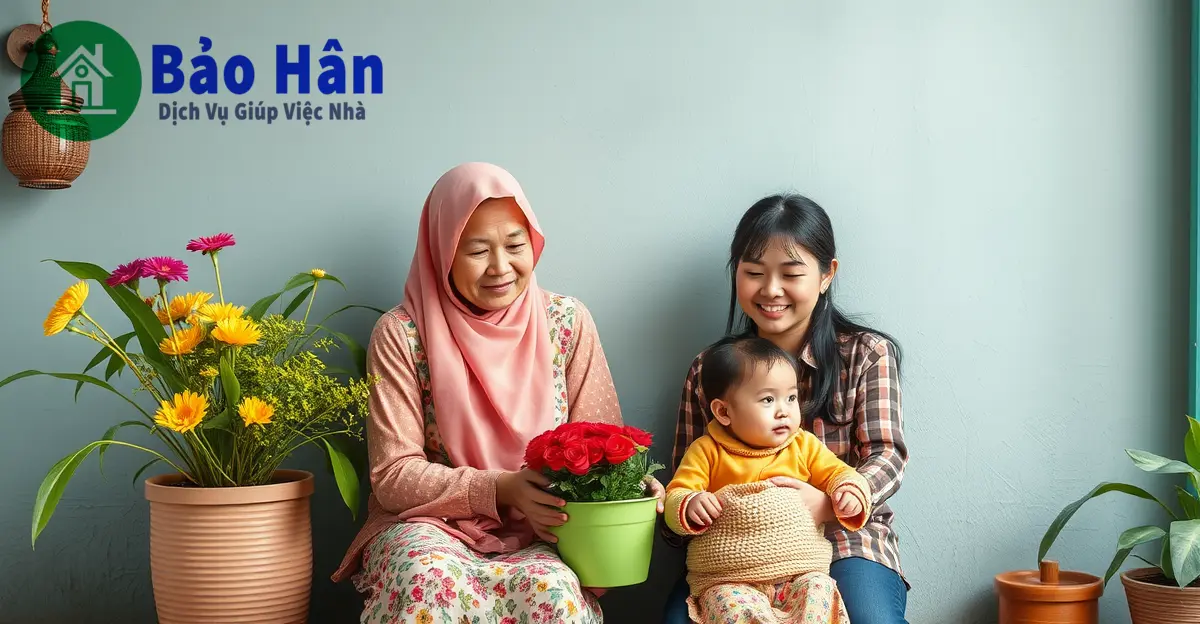 giúp việc nhà như người nhà