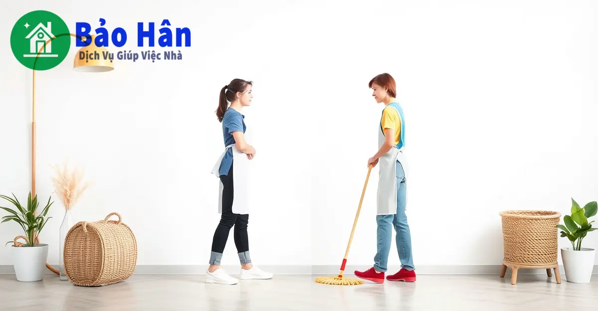 Ưu nhược điểm giúp việc tư nhân và công ty