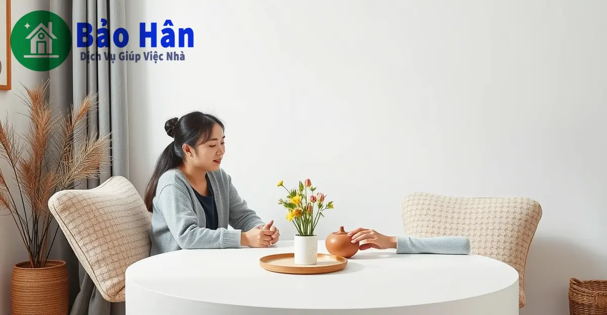 bí quyết cân bằng cuộc sống nhờ người giúp việc