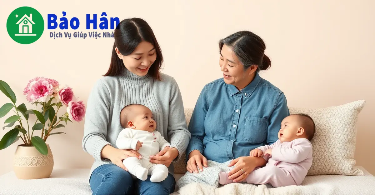 giải quyết xung đột vú em mẹ chồng