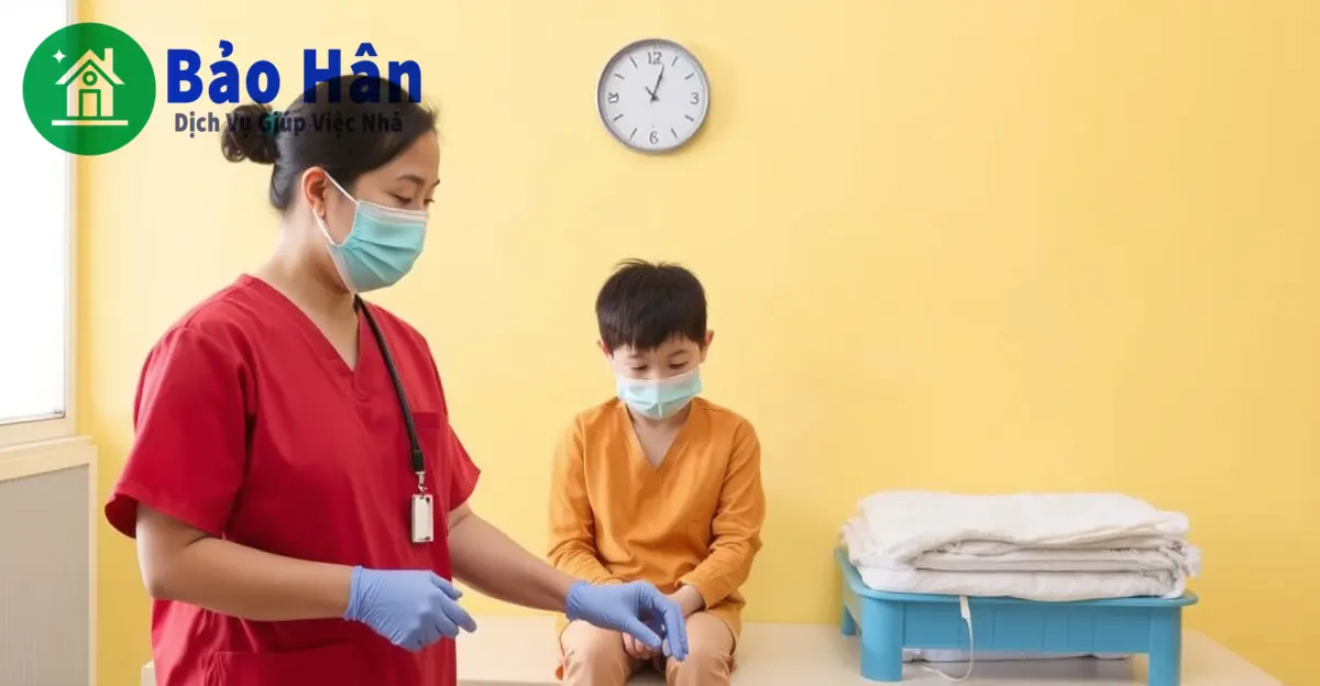 Người nuôi bệnh bệnh viện Hậu Giang