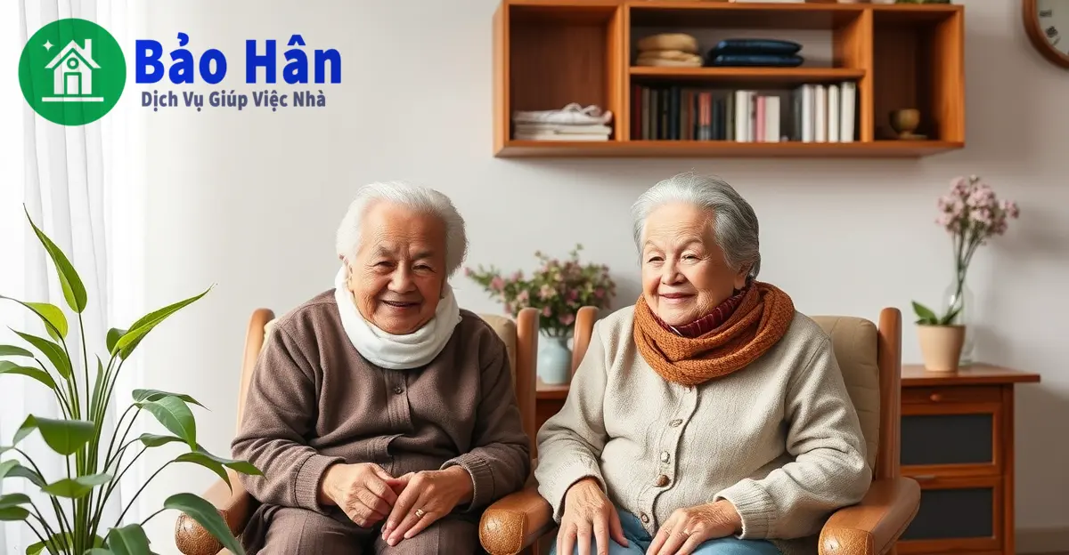 Dịch vụ người giúp việc chăm ông bà tại An Giang