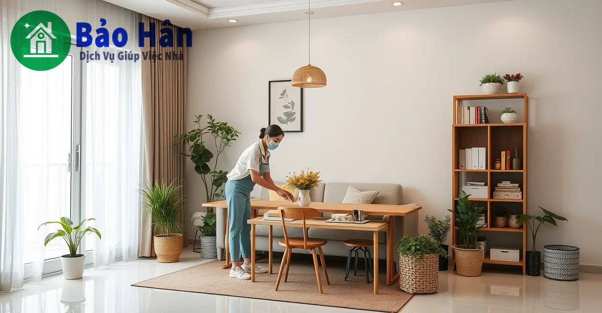 Giúp việc nhà ăn ở lại Huế
