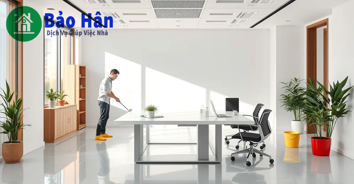 Kế hoạch tổng vệ sinh văn phòng lớn