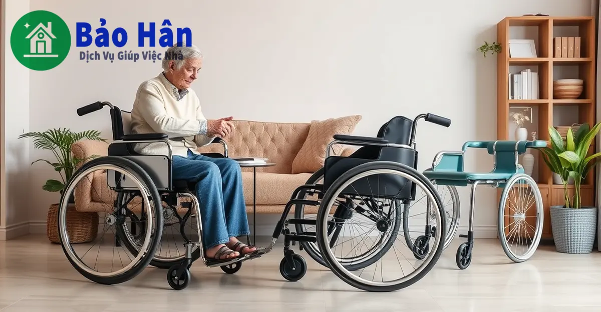 Dụng cụ hỗ trợ người già tại nhà