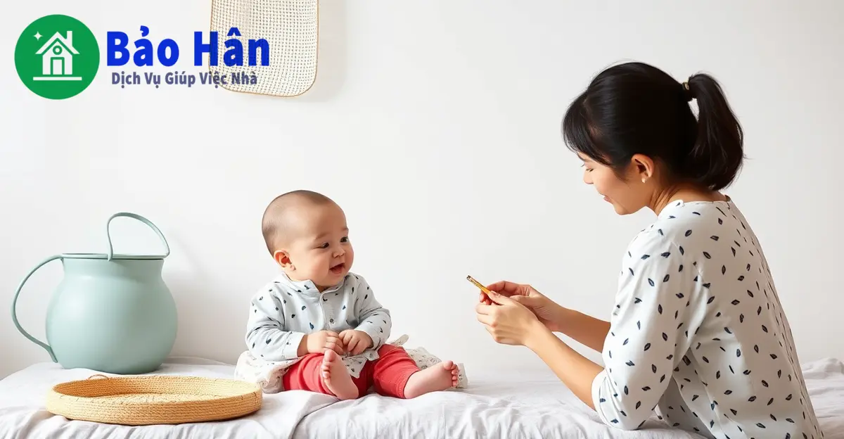 Dịch vụ trông bé tại nhà TPHCM