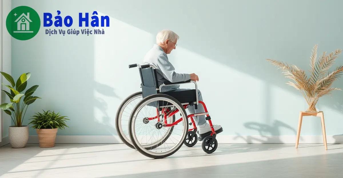 Xe lăn và dụng cụ hỗ trợ người già tại nhà